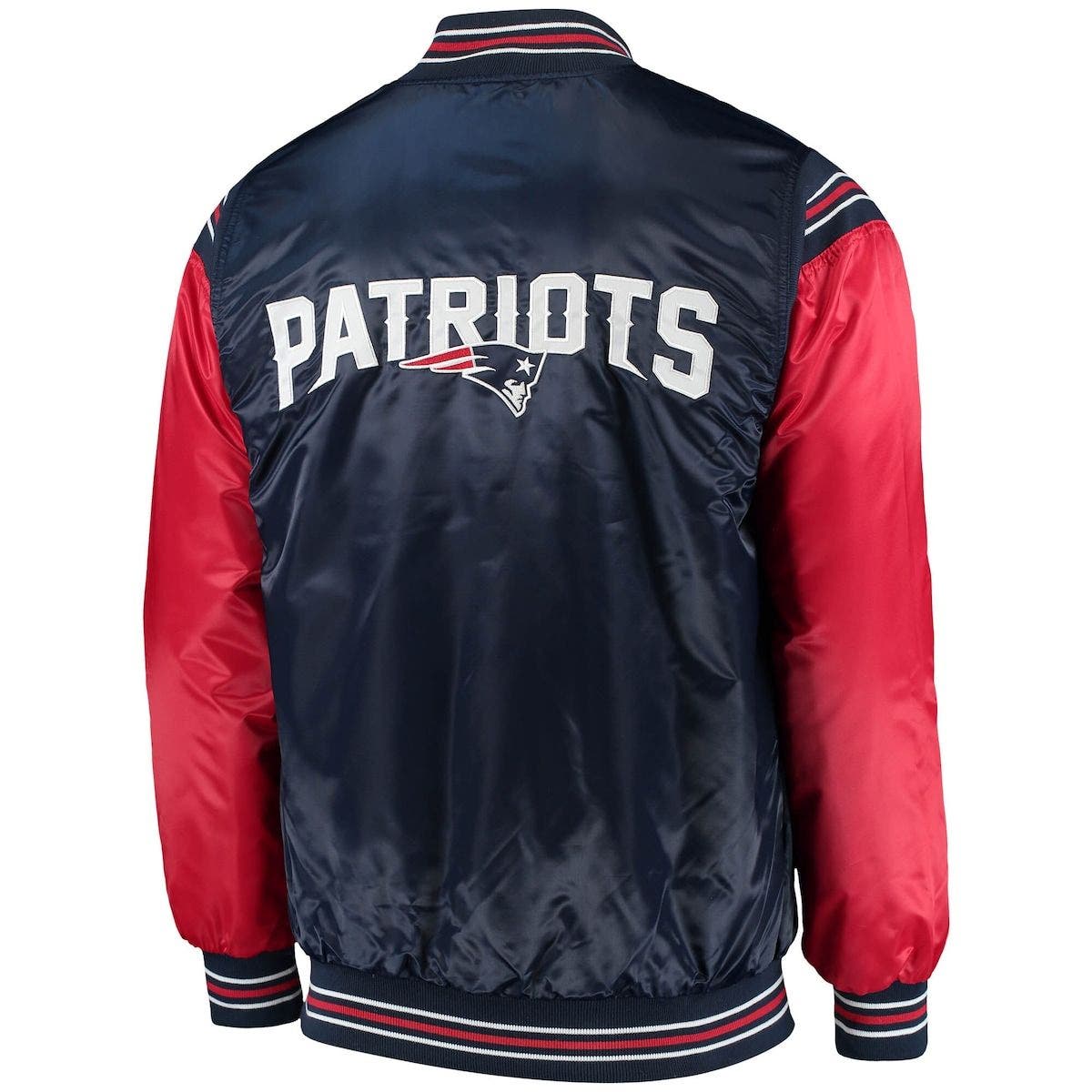Large Red Starter Adult Men The Enforcer Satin Jacket Large Red Starter Adult Men The Enforcer Satin Jacket